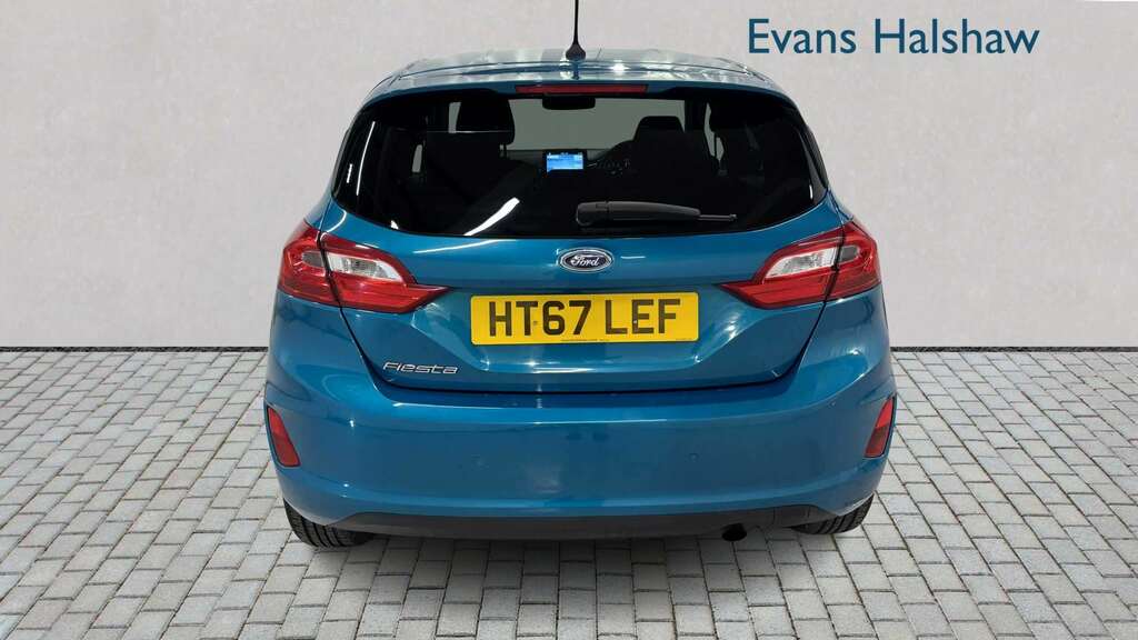 Ford Fiesta 1.0 Ecoboost Titanium 2018 HT67LEF Blue #2
