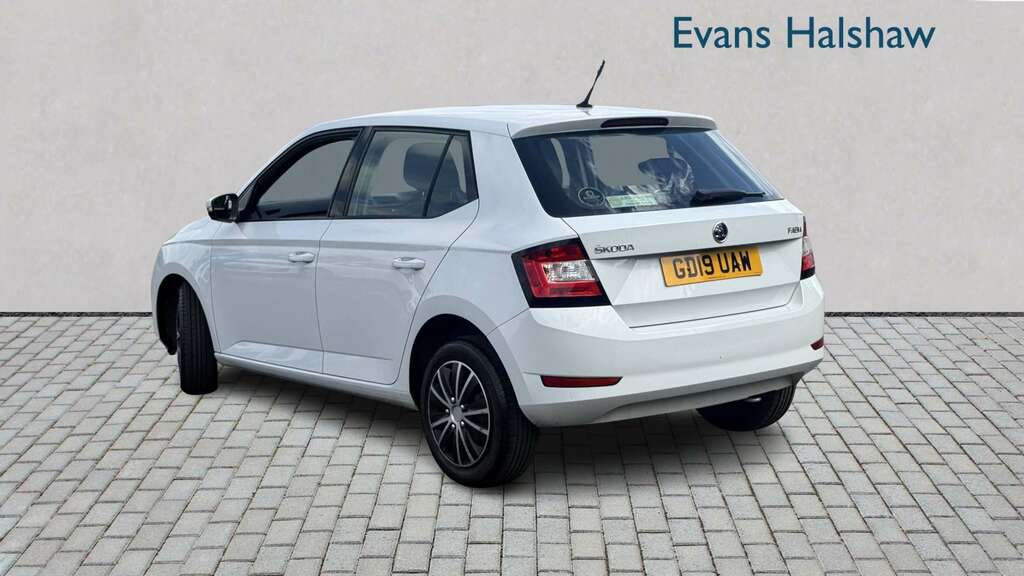 Skoda Fabia 1.0 Mpi 75 S 2019 White