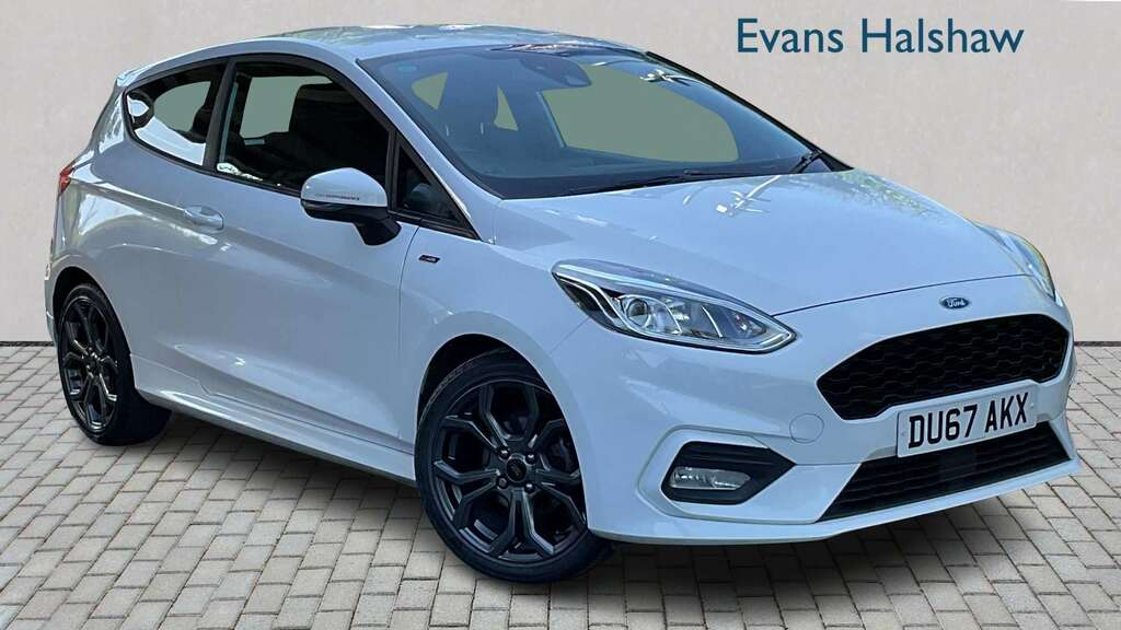 Ford Fiesta 1.0 Ecoboost St-line 2017 White