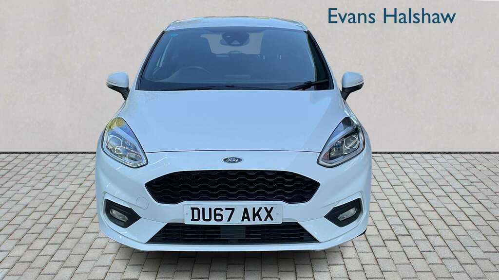 Ford Fiesta 1.0 Ecoboost St-line 2017 DU67AKX White #4