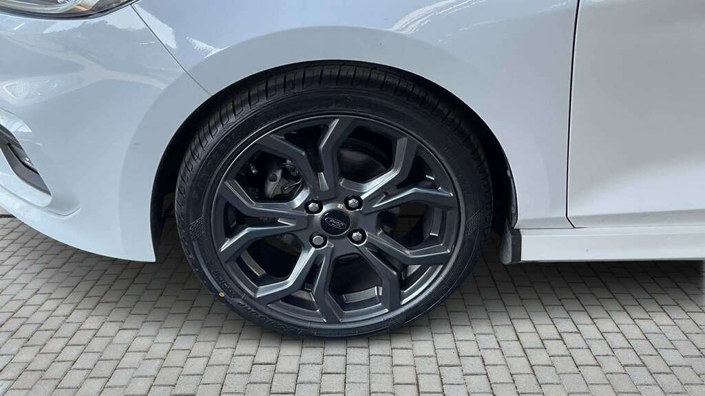 Ford Fiesta 1.0 Ecoboost St-line 2017 DU67AKX White #6