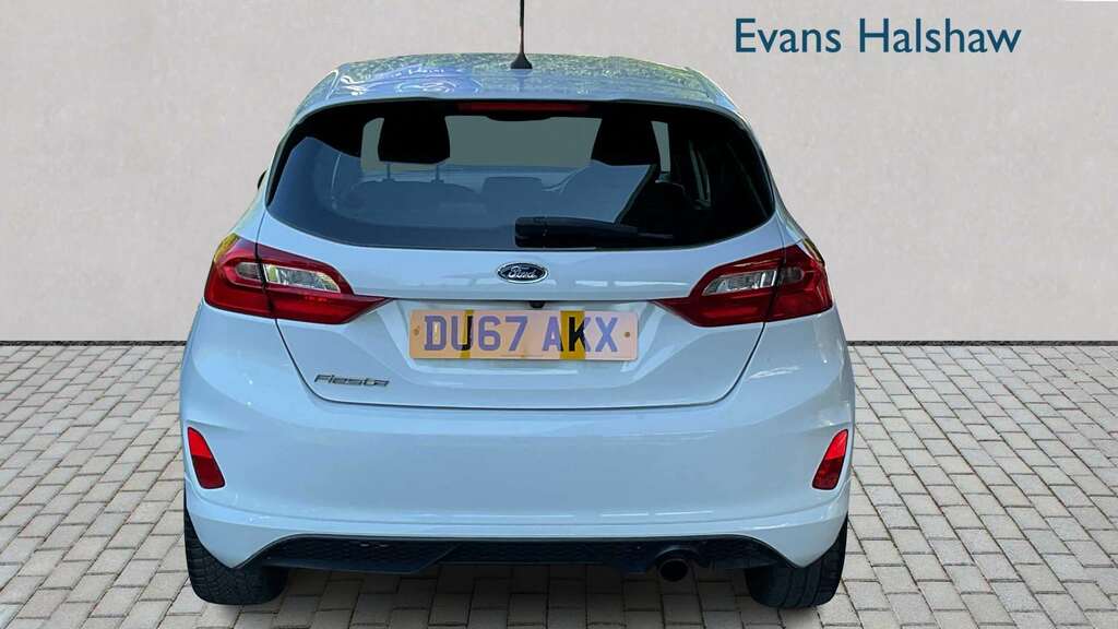 Ford Fiesta 1.0 Ecoboost St-line 2017 DU67AKX White #5