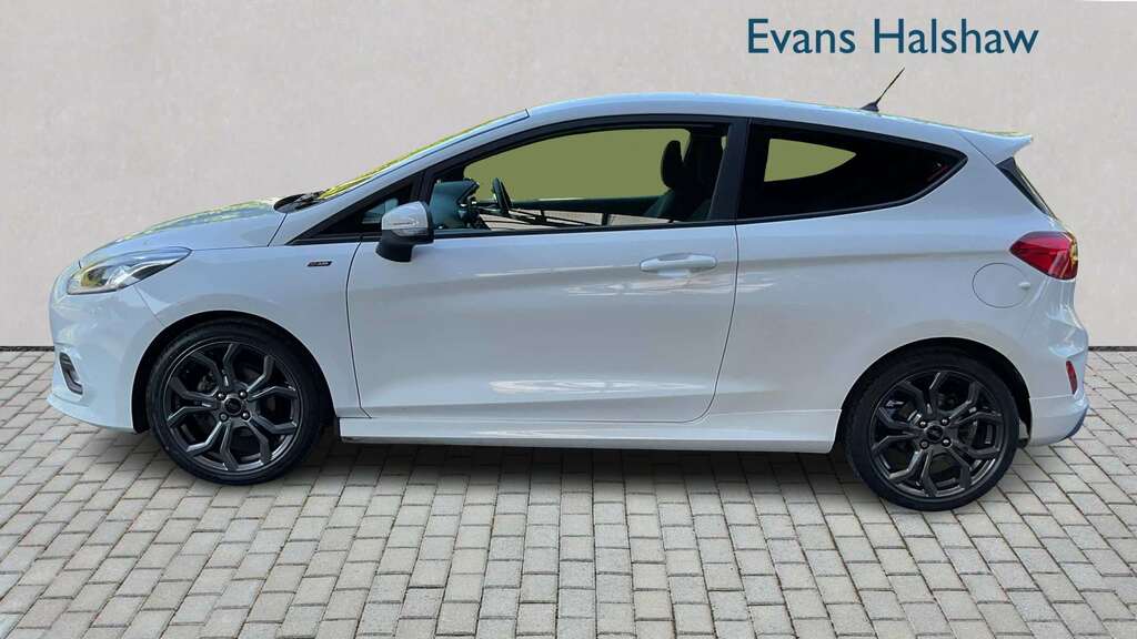 Ford Fiesta 1.0 Ecoboost St-line 2017 DU67AKX White #3