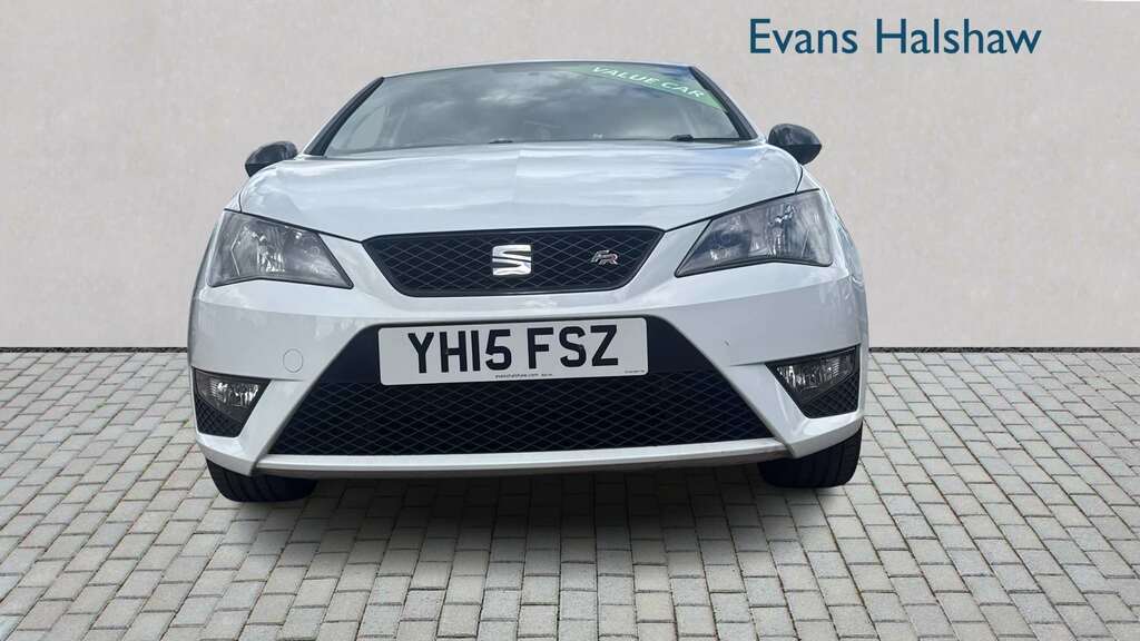 Seat Ibiza 1.2 Tsi Fr Black 2015 White #4