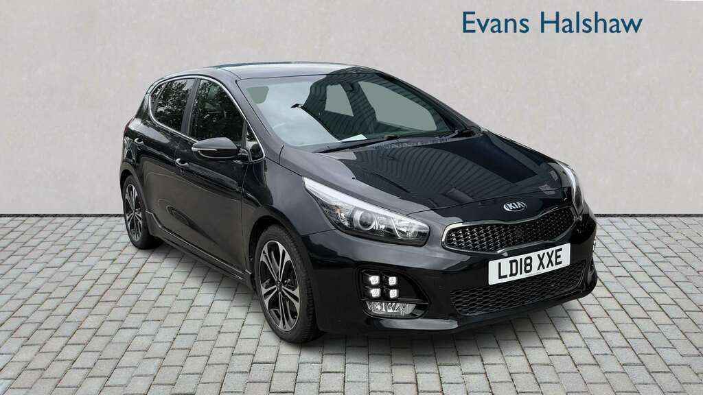 Kia Ceed 1.6 Crdi Isg Gt-line 2018 Black