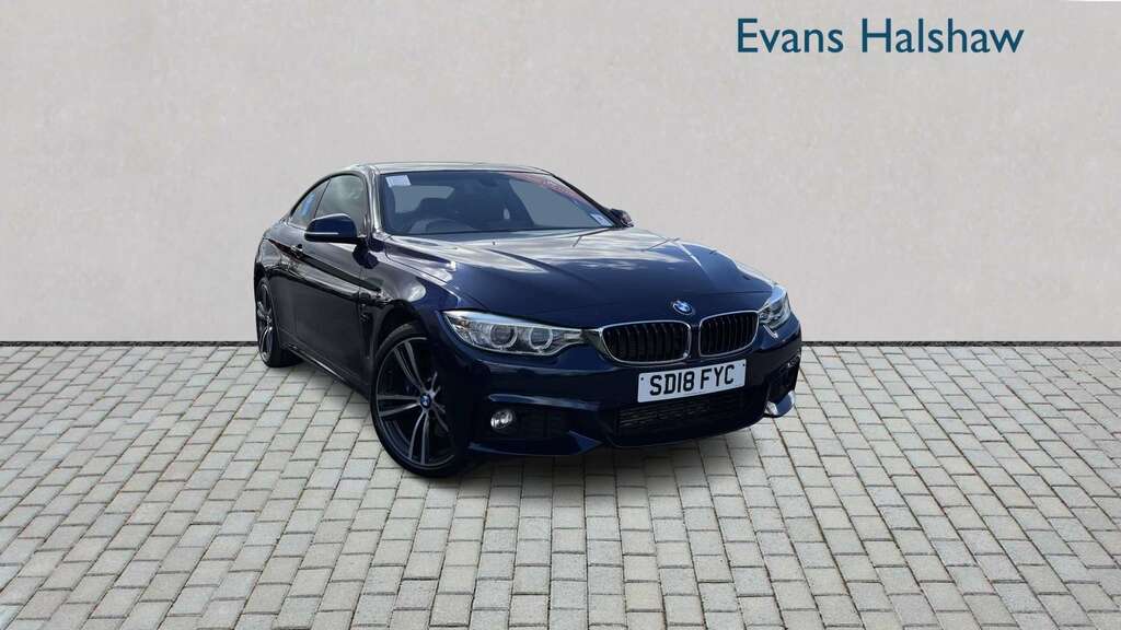 BMW 4 Series 420D 190 Xdrive M Sport Prof Media 20 Blue