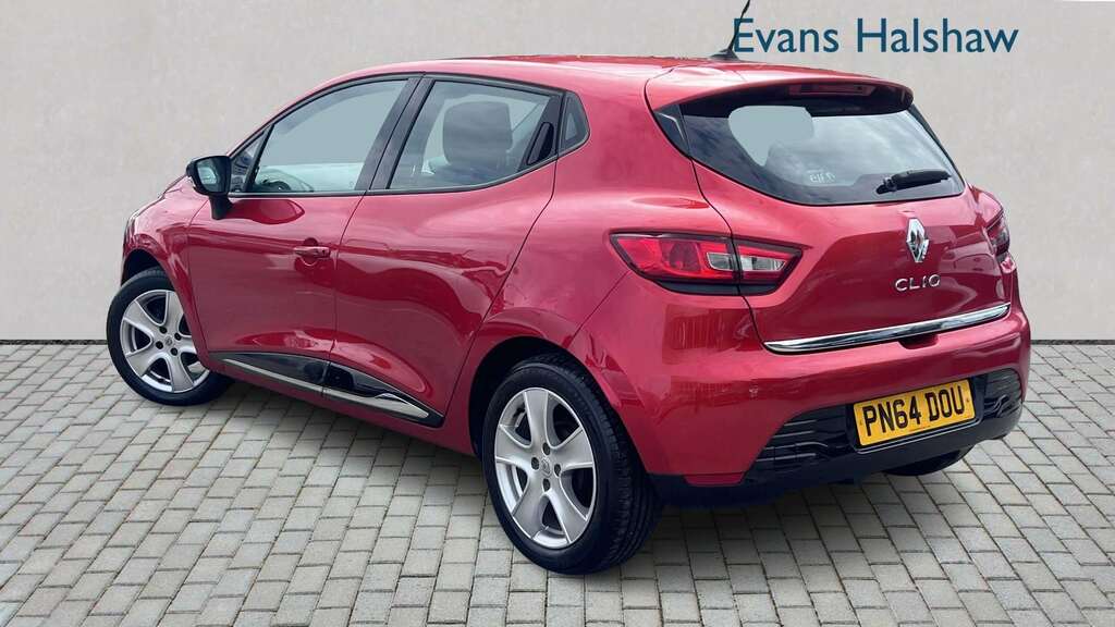Renault Clio 1.2 16V Dynamique Medianav 2014 Red