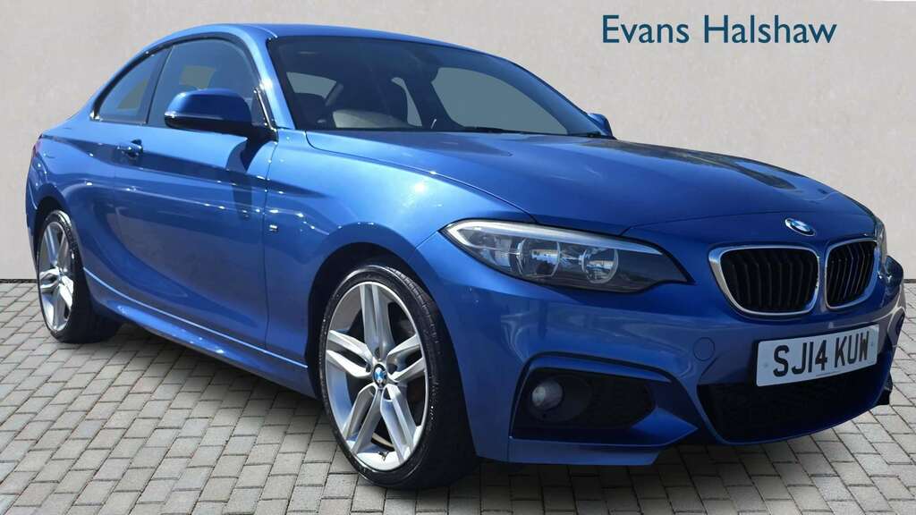 BMW 2 Series 218D M Sport 2014 Blue