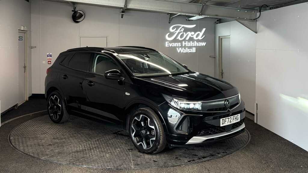 Vauxhall Grandland 1.2 Turbo Ultimate 2023 DF72FHG Black