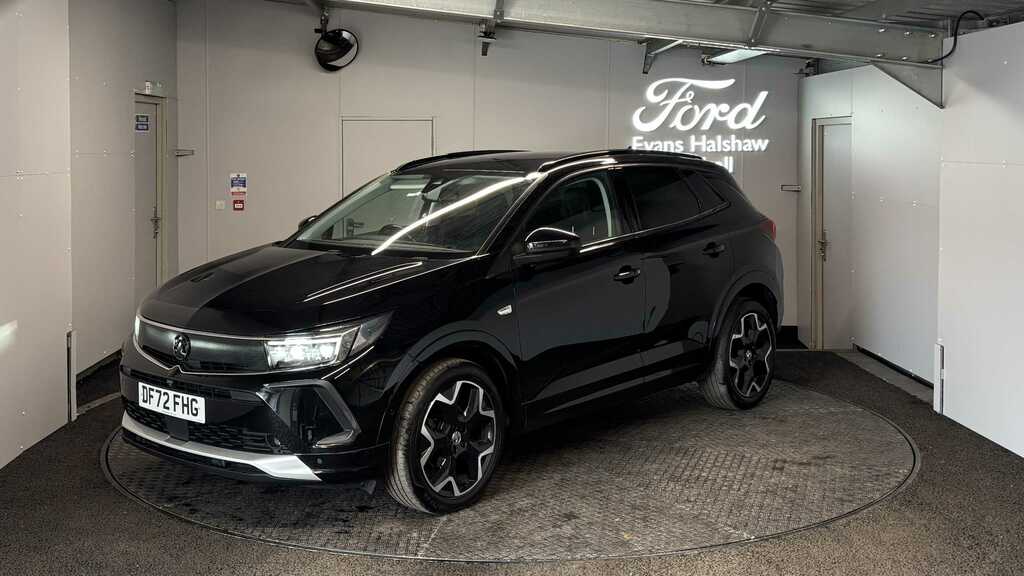 Vauxhall Grandland 1.2 Turbo Ultimate 2023 DF72FHG Black #3