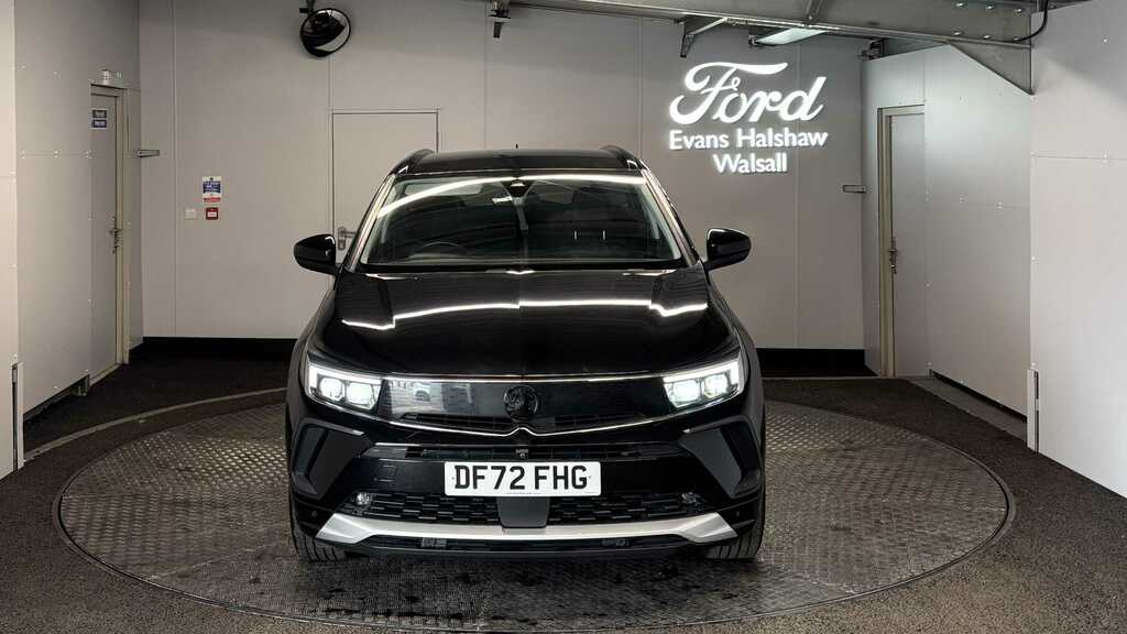 Vauxhall Grandland 1.2 Turbo Ultimate 2023 DF72FHG Black #2