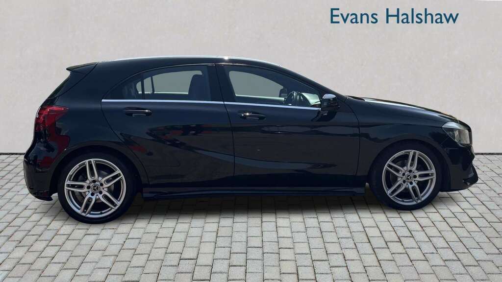 Mercedes-Benz A Class A160 Amg Line 2017 WN67XEJ Black #2