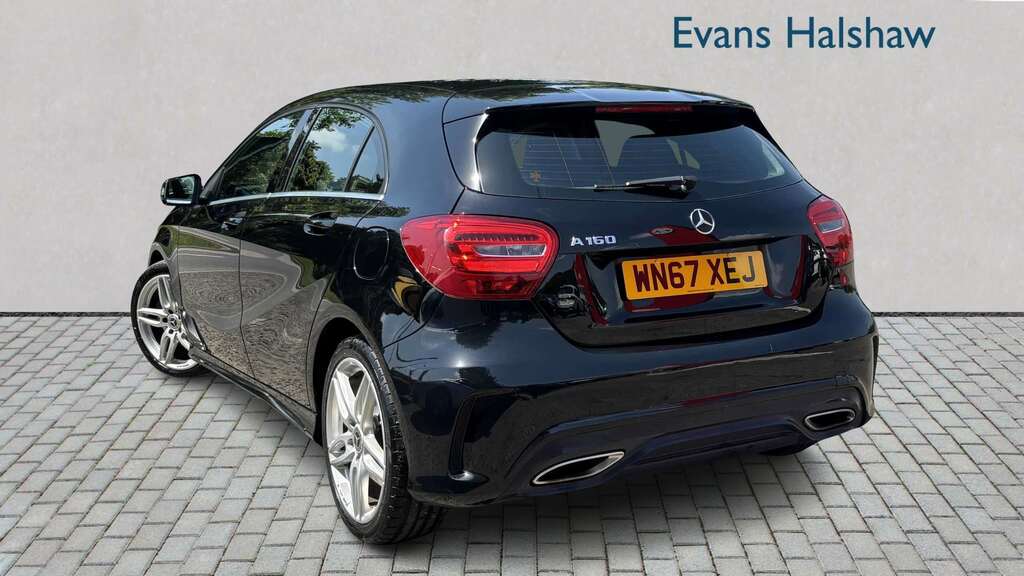 Mercedes-Benz A Class A160 Amg Line 2017 Black