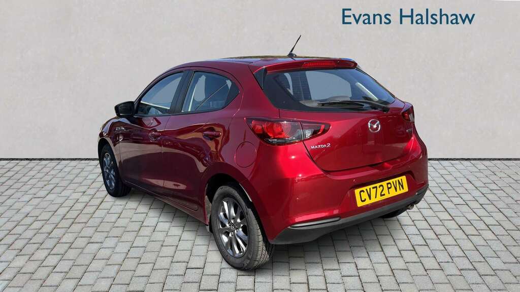 Mazda 2 1.5 Skyactiv G 75 Se-l 2023 CV72PVN Red #2