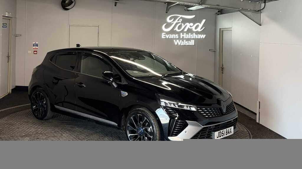 Renault Clio 1.6 E-tech Full Hybrid 145 Esprit Alpine Black