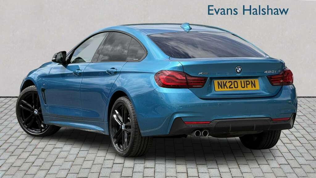 BMW 4 Series 420I Xdrive M Sport Professional Media NK20UPN Blue #2