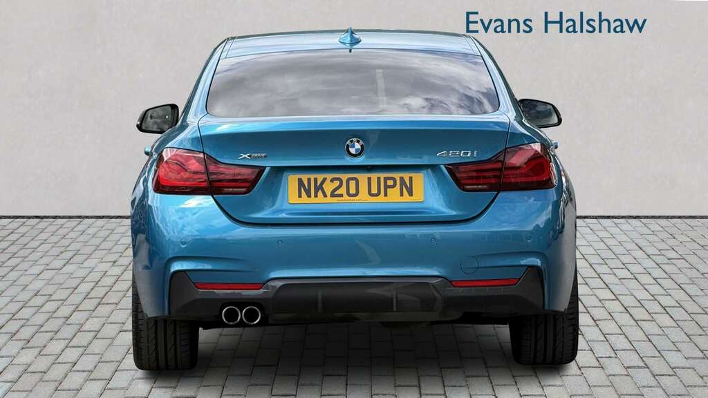BMW 4 Series 420I Xdrive M Sport Professional Media NK20UPN Blue #5