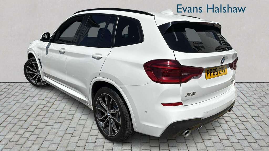 BMW X3 Xdrive20d M Sport Step 2018 FP68CXV White