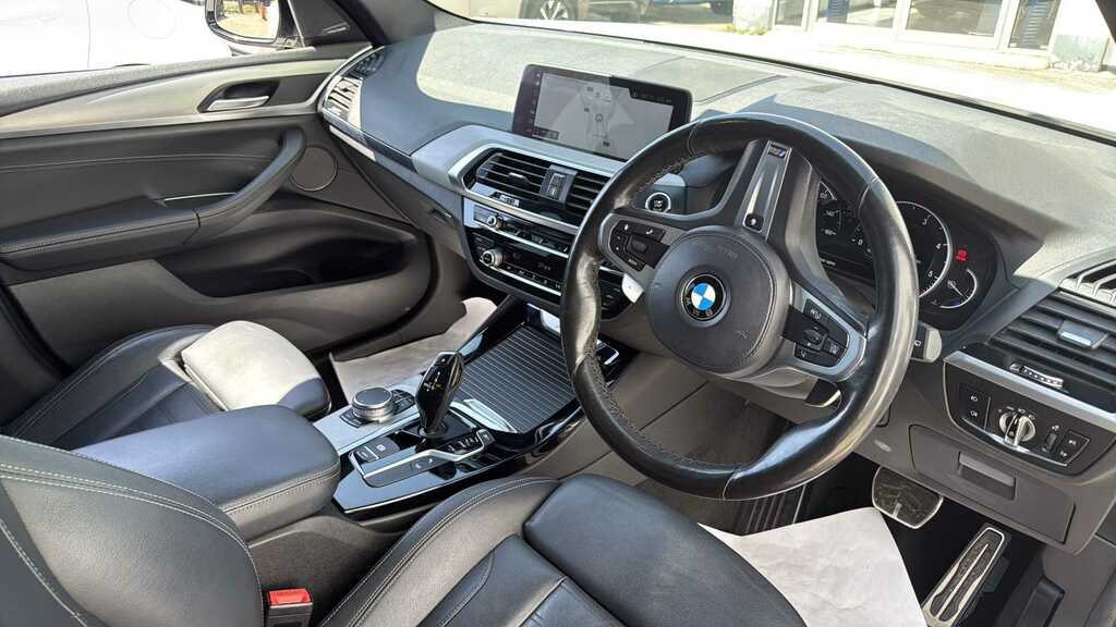 BMW X3 Xdrive20d M Sport Step 2018 FP68CXV White #6