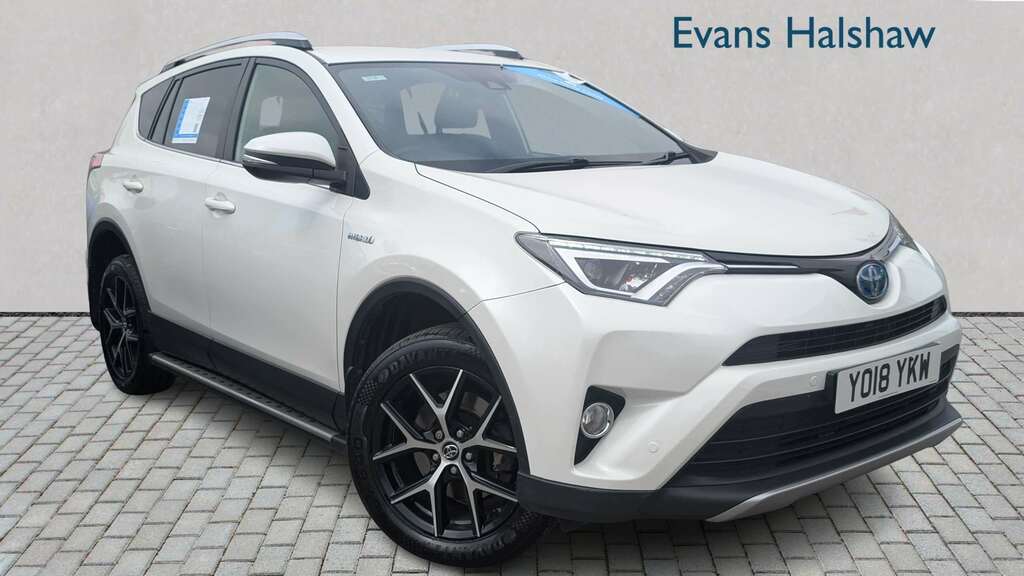 Toyota Rav 4 2.5 Vvt-i Hybrid Dynamic Cvt 2018 White