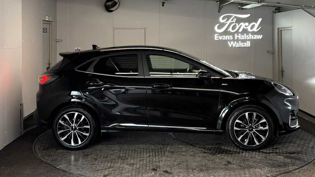 Ford Puma 1.0 Ecoboost Hybr Mhev 155 St-line Vignale Dct EN73NOH Black #4