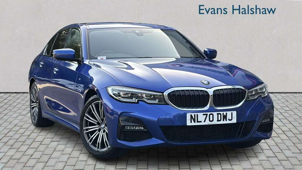 BMW 3 Series 320D Xdrive M Sport Step 2020 Blue