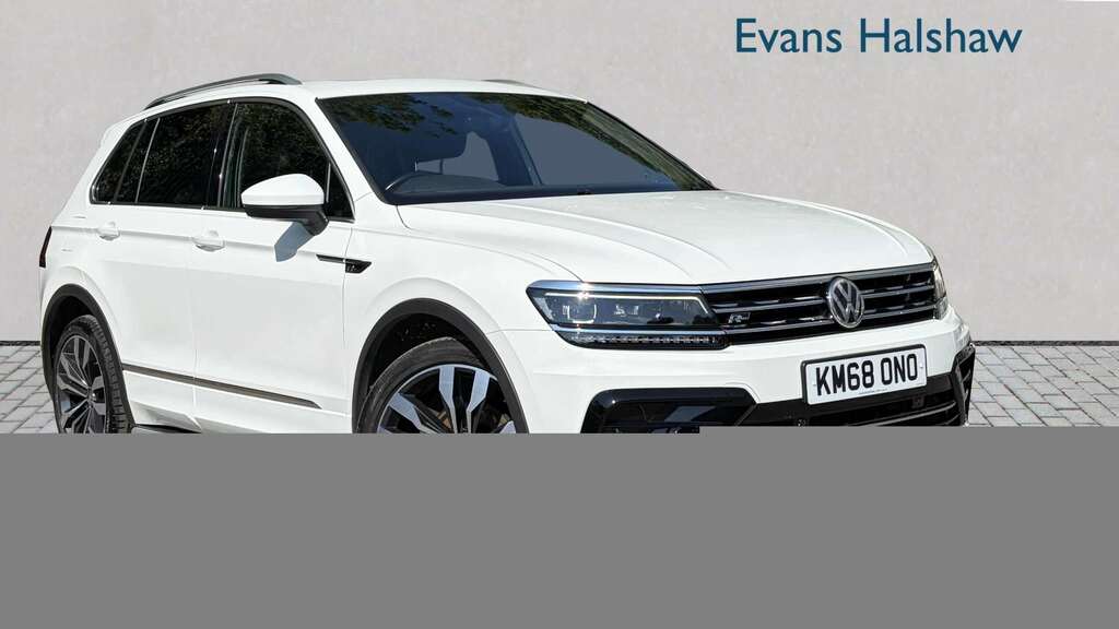 Volkswagen Tiguan 2.0 Tdi 150 4Motion R-line Dsg 2018 White