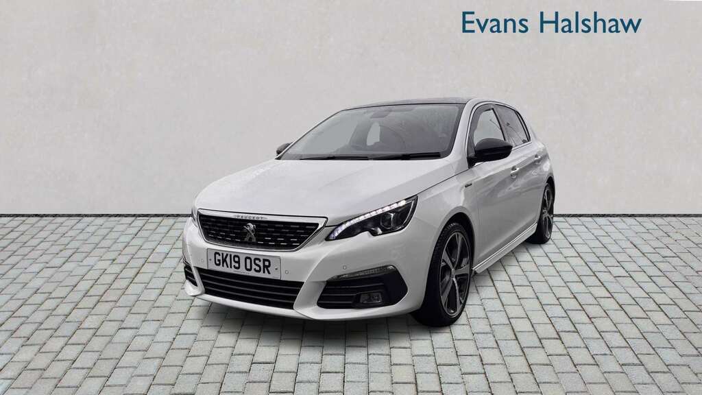 Peugeot 308 1.2 Puretech 130 Gt Line 2019 White #5