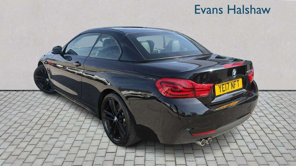 BMW 4 Series 420D 190 M Sport Professional Media 2 YE17NFT Black #2