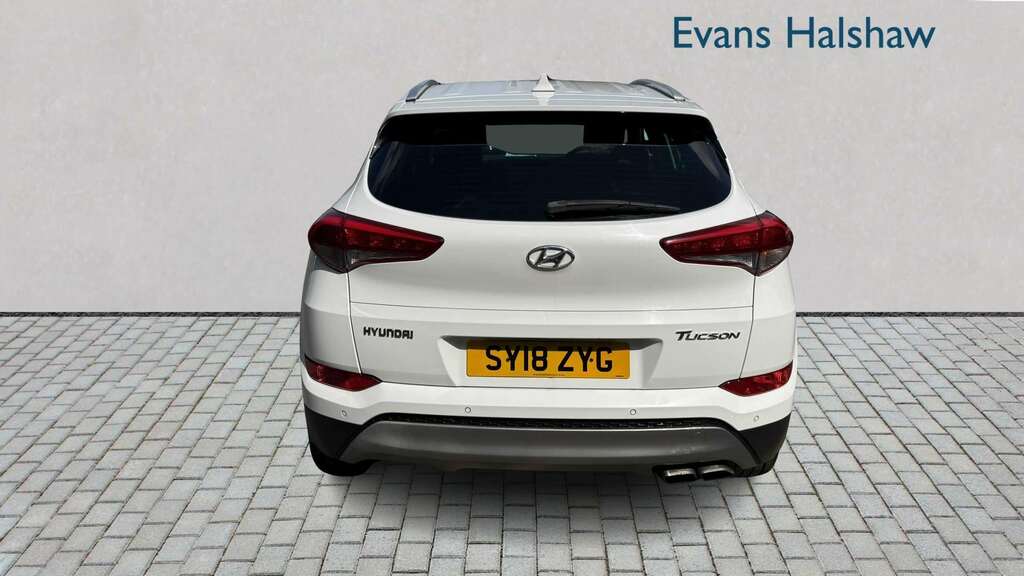 Hyundai Tucson 1.6 Tgdi Go Se 2Wd Dct 2018 SY18ZYG White #2