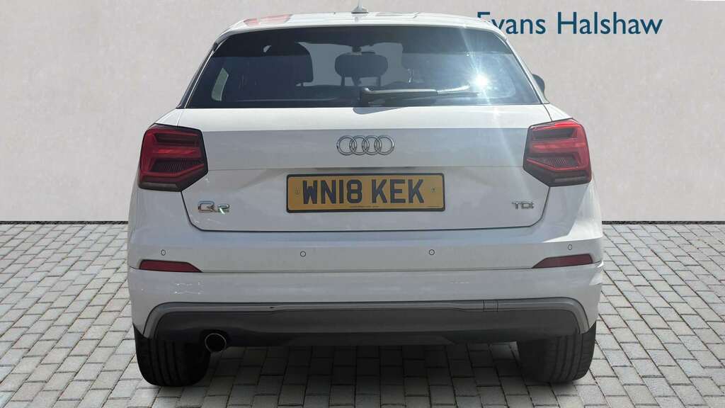 Audi Q2 1.6 Tdi S Line S Tronic 2018 WN18KEK White #2