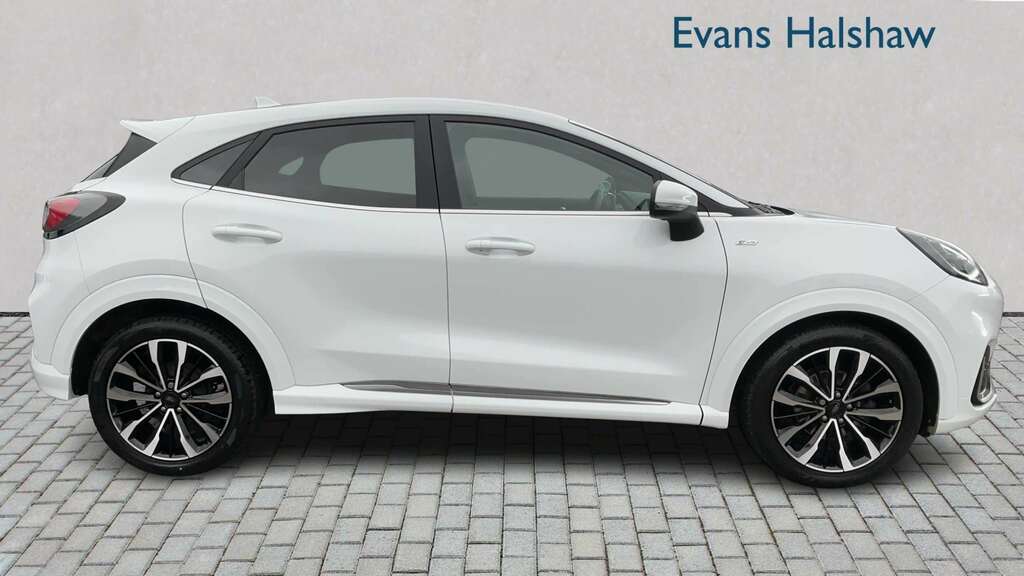 Ford Puma 1.0 Ecoboost Hybrid Mhev St-line Vignale 2022 SD71KCY White #3