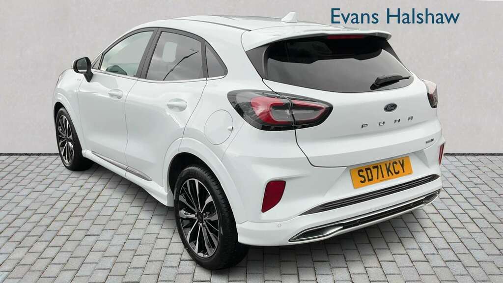 Ford Puma 1.0 Ecoboost Hybrid Mhev St-line Vignale 2022 SD71KCY White #2