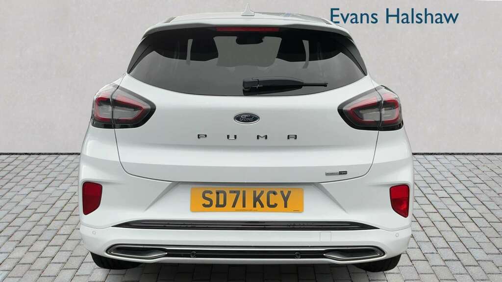 Ford Puma 1.0 Ecoboost Hybrid Mhev St-line Vignale 2022 SD71KCY White #5