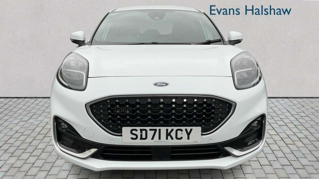 Ford Puma 1.0 Ecoboost Hybrid Mhev St-line Vignale 2022 SD71KCY White #4