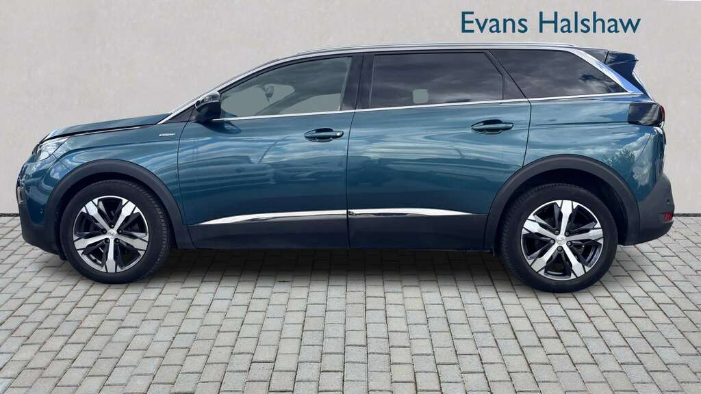 Peugeot 5008 1.5 Bluehdi Gt Line 2019 YT69LMM Green #4