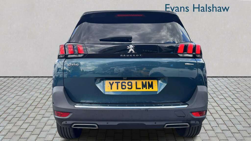 Peugeot 5008 1.5 Bluehdi Gt Line 2019 YT69LMM Green #5