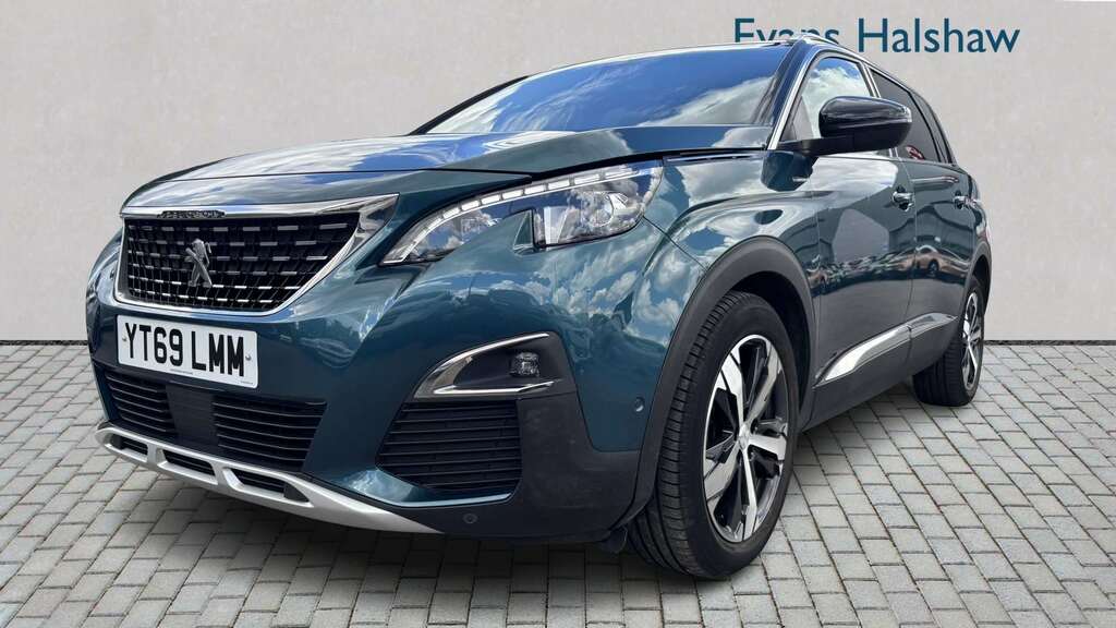 Peugeot 5008 1.5 Bluehdi Gt Line 2019 YT69LMM Green #3