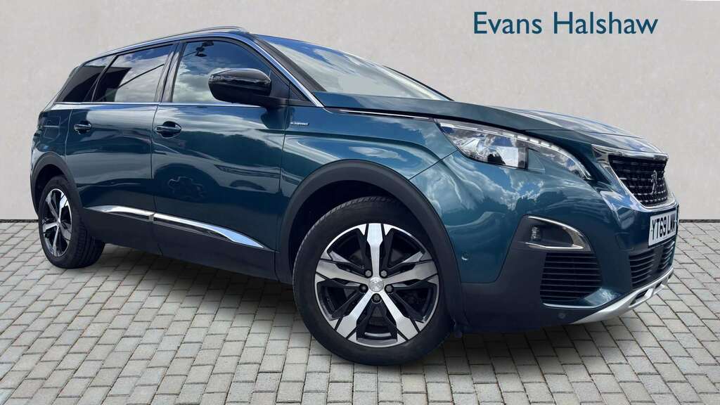 Peugeot 5008 1.5 Bluehdi Gt Line 2019 YT69LMM Green