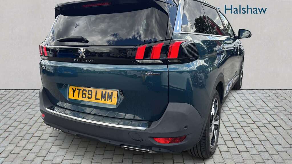 Peugeot 5008 1.5 Bluehdi Gt Line 2019 YT69LMM Green #6