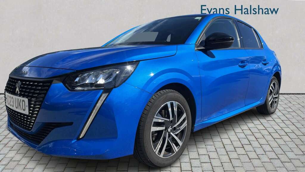 Peugeot 208 1.2 Puretech 130 Allure Premium Eat8 2023 MD23UKO Blue #2