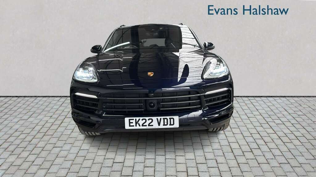 Porsche Cayenne E-hybrid Platinum Edition Tiptronic S 2022 EK22VDD Blue #4