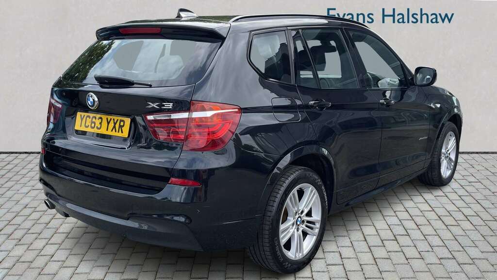 BMW X3 Xdrive20d M Sport Step 2013 YC63YXR Black #6