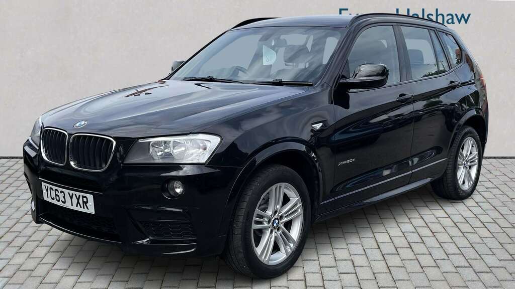 BMW X3 Xdrive20d M Sport Step 2013 YC63YXR Black #3