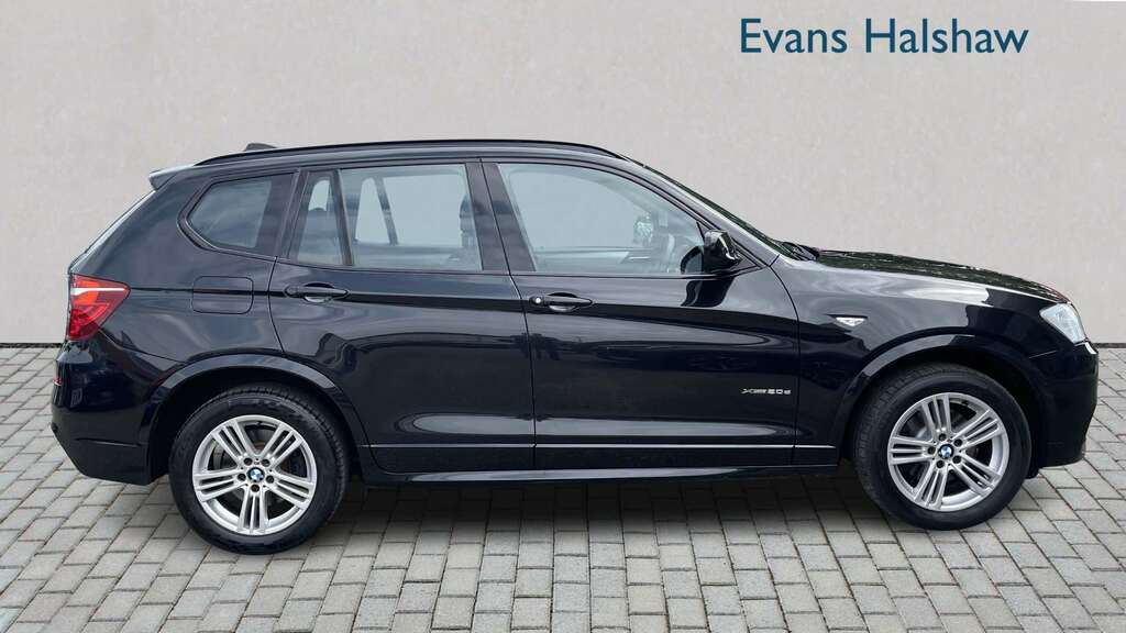 BMW X3 Xdrive20d M Sport Step 2013 YC63YXR Black #4