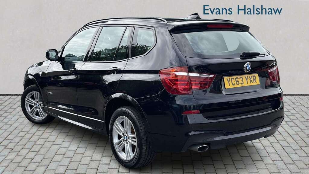 BMW X3 Xdrive20d M Sport Step 2013 YC63YXR Black #5