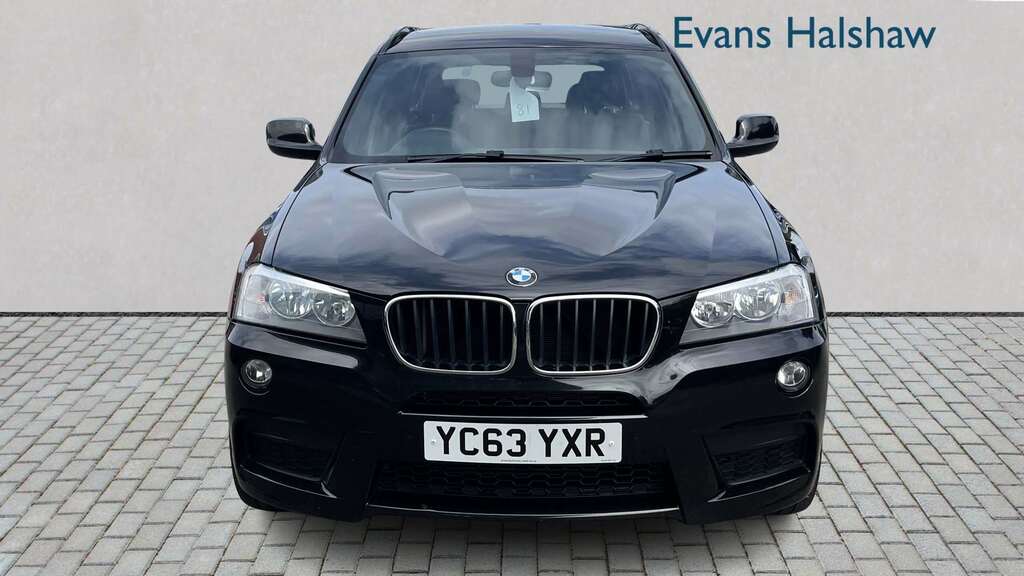 BMW X3 Xdrive20d M Sport Step 2013 YC63YXR Black #2
