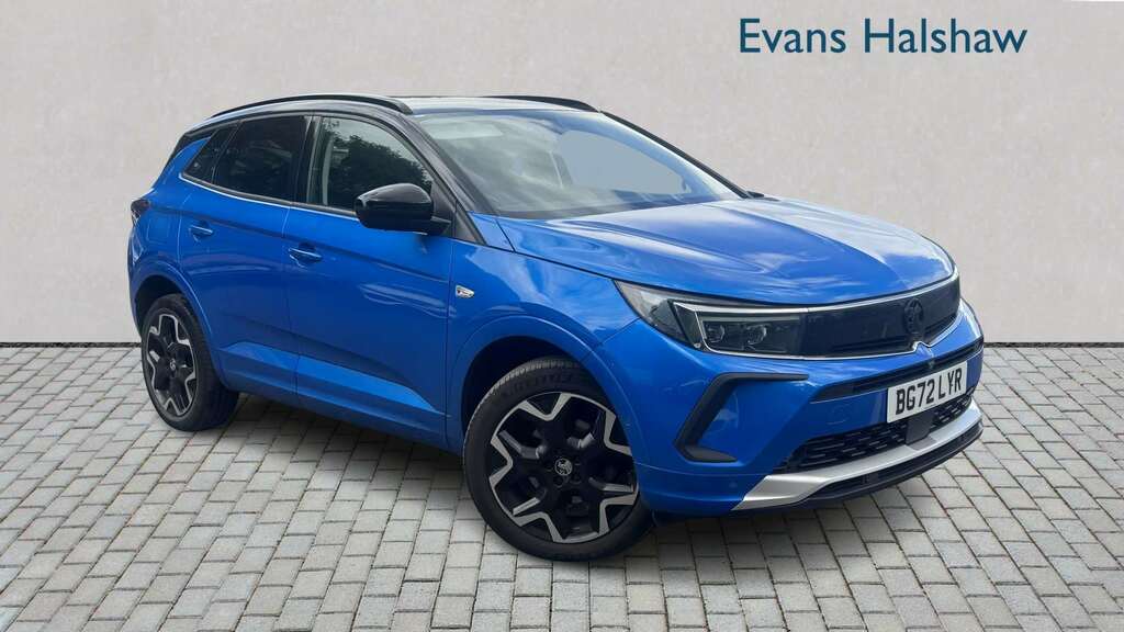 Vauxhall Grandland 1.2 Turbo Ultimate 2022 Blue