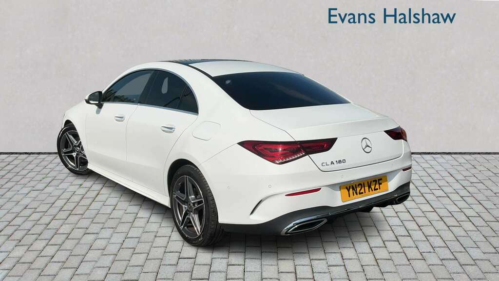 Mercedes-Benz CLA Class 180 Amg Line Premium Plus Tip 2021 White