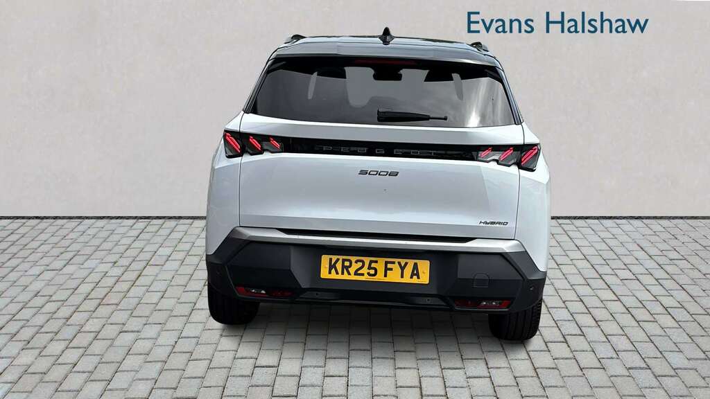 Peugeot 5008 1.2 Hybrid 136 Gt E-dsc6 2025 KR25FYA White #5